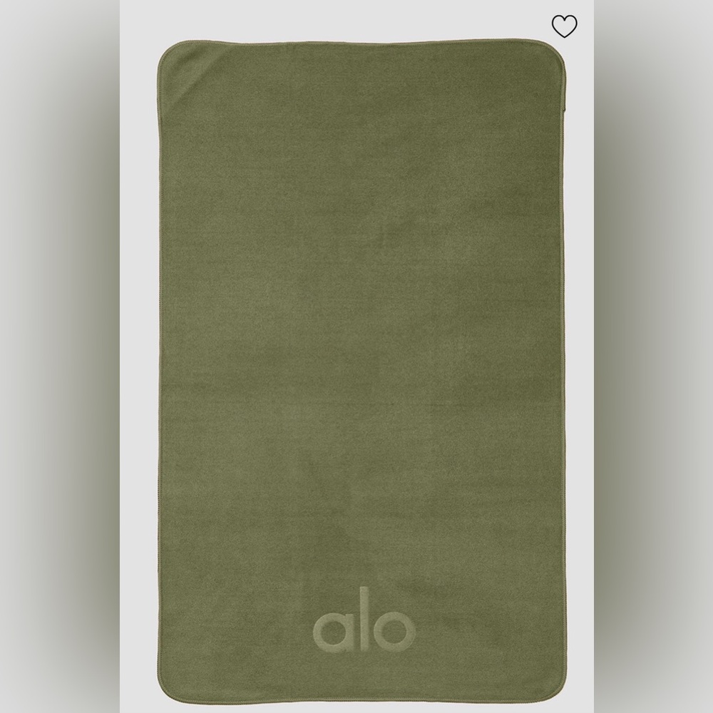 ALO Yoga Olive Green Hand Towel
